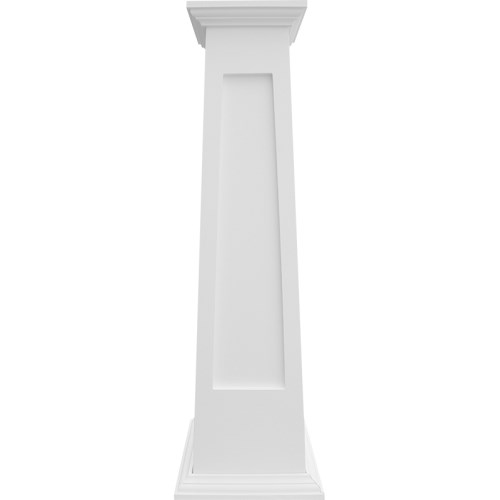 View RoyalWrap™ Square PVC Non-Tapered Recessed Panel Column